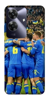 Чехол на Realme Note 60 Сборная Украины v3 фото 1 из 1