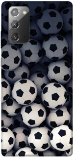Чехол на Samsung Galaxy Note 20 Футбольные мячи фото 1 из 1