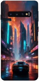 Чехол на Samsung Galaxy S10 Cyber city фото 1 из 1