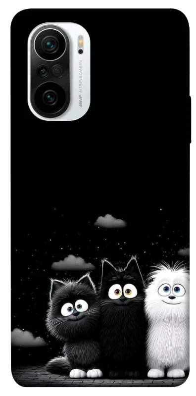 Чохол на Xiaomi Redmi K40 / K40 Pro / K40 Pro+ / Poco F3 Three Cats фото 1 з 1