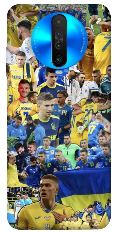 Чохол на Xiaomi Poco X2 UA-Football ver.6 фото 1 з 1