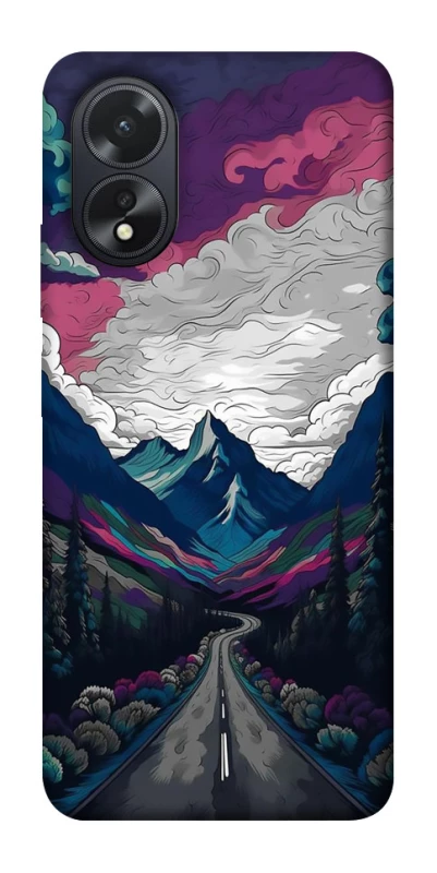 Чохол на Oppo A38 Намальовані гори фото 1 з 1