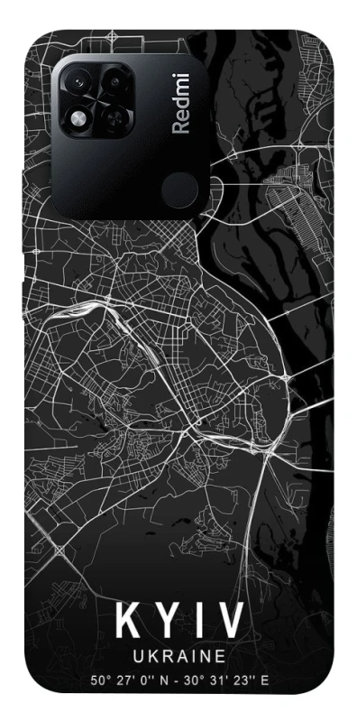 Чехол на Xiaomi Redmi 10A Kyiv map фото 1 из 1