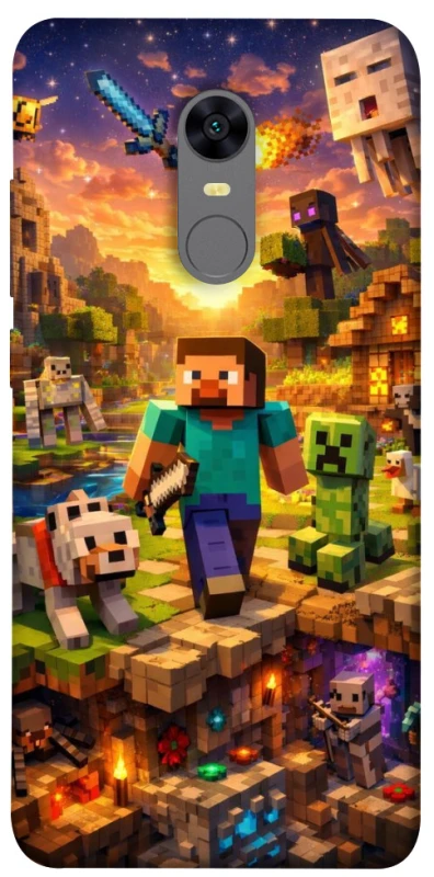 Чохол на Xiaomi Redmi 5 Plus / Redmi Note 5 (Single Camera) Minecraft v6 фото 1 з 1