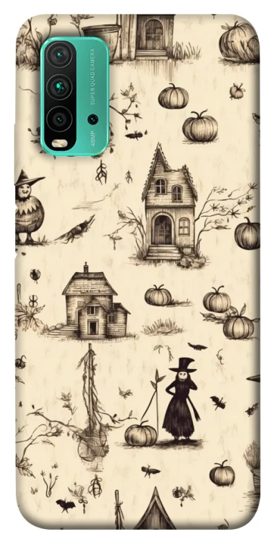 Чохол на Xiaomi Redmi Note 9 4G / Redmi 9 Power Halloween aesthetic ver.1 фото 1 з 1