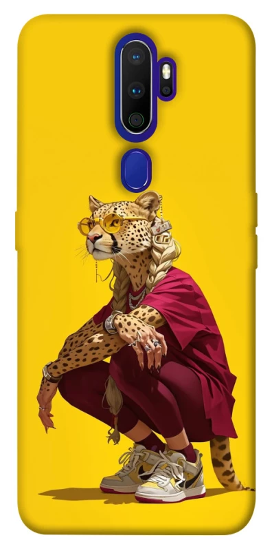 Чохол на Oppo A5 (2020) / Oppo A9 (2020) Ягуар фото 1 з 1