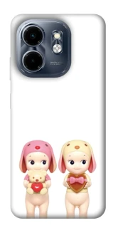 Чехол на Infinix Smart 9 4G / Hot 50i Puppy Love Duo фото 1 из 1