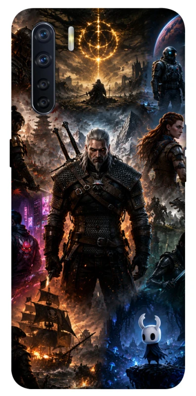Чехол на Oppo A91 My Games ver.2 фото 1 из 1