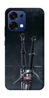 Чохол на Oppo A6 Pro 4G/5G Мечі Ведьмака фото 1 з 2