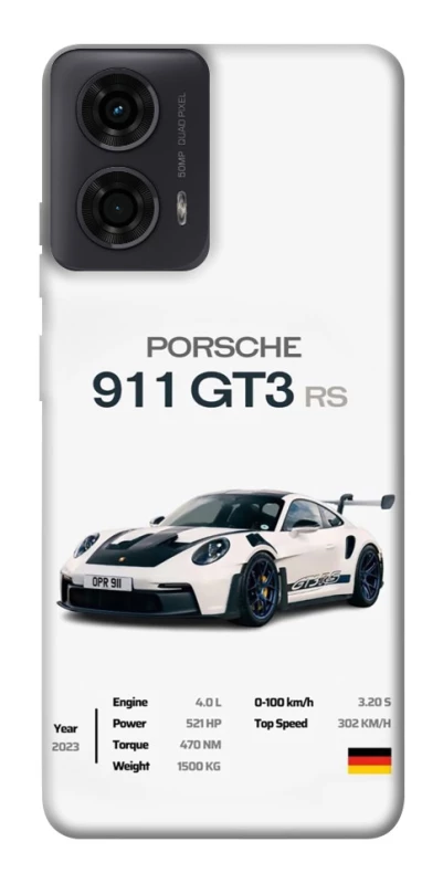 Чохол на Motorola Moto G24 Porsche 911 GT3 фото 1 з 1