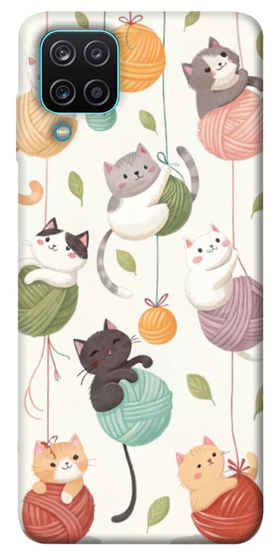 Чохол на Samsung Galaxy M12 Funny Kittens фото 1 з 1