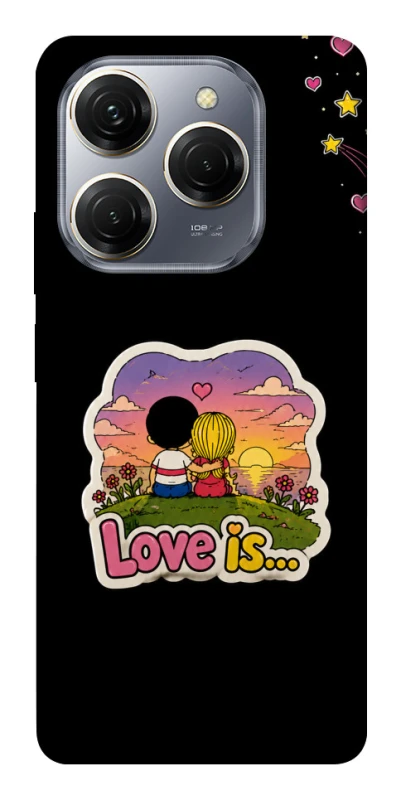 Чохол на TECNO Spark 20 Pro Love is ver.5 фото 1 з 1