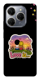 Чехол на TECNO Spark 20 Pro Love is ver.5 фото 1 из 1
