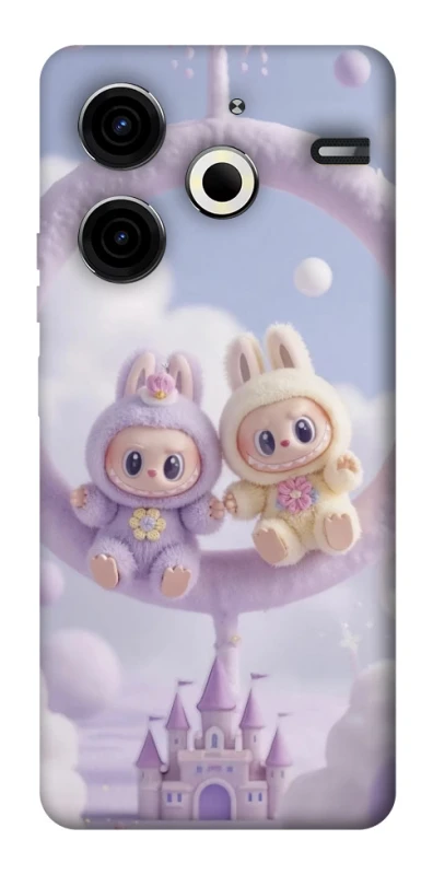 Чохол на TECNO Pova 6 Neo (LI6) Labubu in fairy tale фото 1 з 1