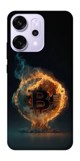 Чохол на Oppo Reno 14 Pro Fire Bitcoin фото 1 з 1