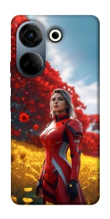 Чохол на TECNO Camon 20 Pro (CK7n) Cyber space girl ver.5 фото 1 з 1