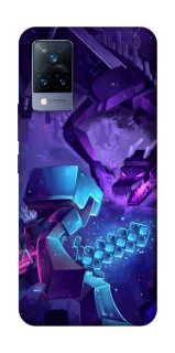 Чохол на Vivo V21 Minecraft dragon фото 1 з 1