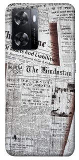 Чохол на Oppo A57s Газети фото 1 з 1