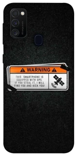 Чохол на Samsung Galaxy M30s / M21 Warning фото 1 з 1