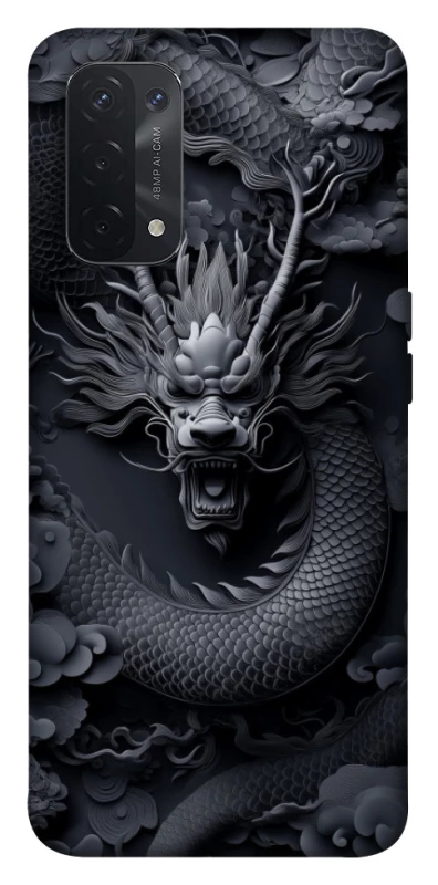 Чохол на Oppo A54 5G / A74 5G black dragon фото 1 з 1