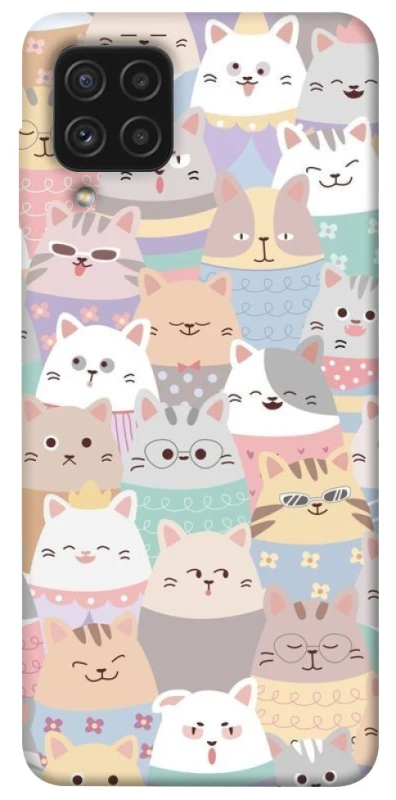 Чехол на Samsung Galaxy A22 4G Funny Kittens ver.2 фото 1 из 1
