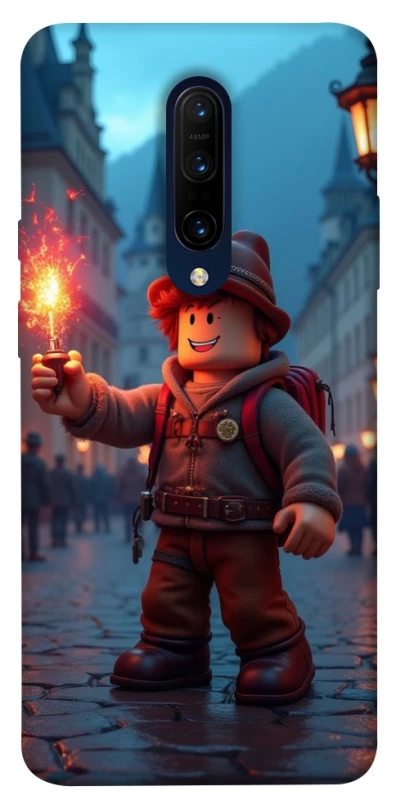 Чохол на OnePlus 7 Pro Roblox Fire Logo Blue Flames фото 1 з 1