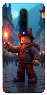 Чохол на OnePlus 7 Pro Roblox Fire Logo Blue Flames фото 1 з 1
