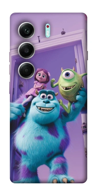 Чохол на Tecno Camon 40 Pro Monsters friends фото 1 з 1