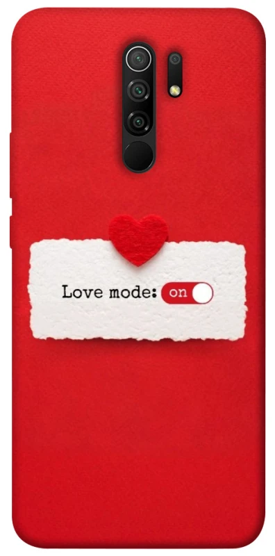 Чехол на Xiaomi Redmi 9 Love Mode ON фото 1 из 1