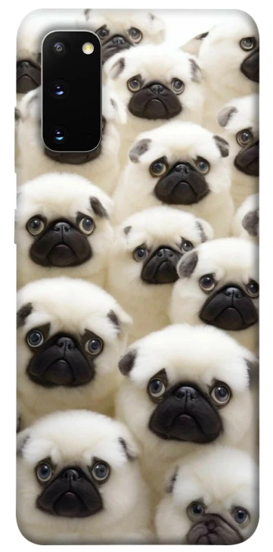 Чохол на Samsung Galaxy S20 Doggy Pug Love фото 1 з 1