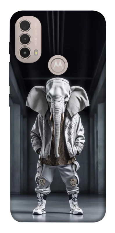 Чохол на Motorola Moto E40 Слон v2 фото 1 з 1