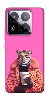 Чохол на Xiaomi 15 Pro Леопард з кавою фото 1 з 1