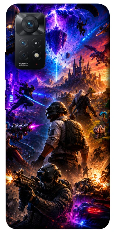 Чехол на Xiaomi Redmi Note 12 Pro 4G My Games фото 1 из 1