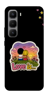 Чехол на Infinix Hot 60 Pro+ Love is ver.5 фото 1 из 1