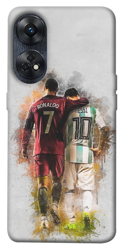Чохол на Oppo Reno 8T 4G Ronaldo та Messi фото 1 з 1