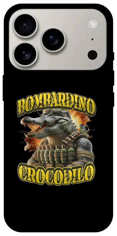 Чохол на Apple iPhone 17 Pro (6.3") Bombardino Crocodilo фото 1 з 1