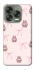 Чохол на ZTE Nubia V70 Design Pink bows and Labubus фото 1 з 1