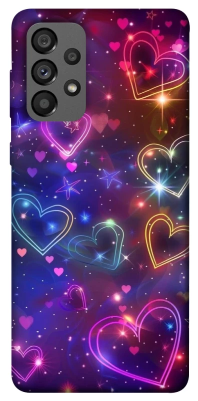 Чехол на Samsung Galaxy A73 5G Drawn hearts фото 1 из 1