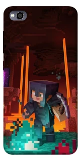 Чехол на Xiaomi Redmi 4a Minecraft game adventure фото 1 из 1