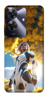 Чохол на Realme Note 60 Cyber space girl ver.3 фото 1 з 1