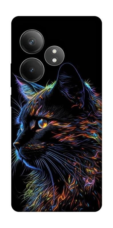 Чохол на Realme GT Neo 6 Чорний кіт фото 1 з 1