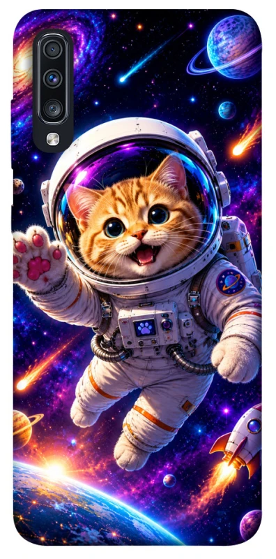 Чехол на Samsung Galaxy A70 (A705F) Space Cat фото 1 из 1