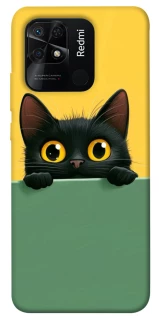 Чехол на Xiaomi Redmi 10C Black cat v2 фото 1 из 1