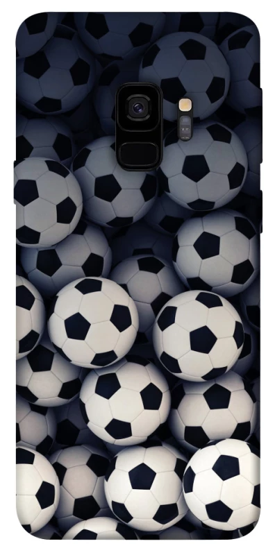 Чохол на Samsung Galaxy S9 Футбольні м'ячи фото 1 з 1