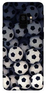 Чехол на Samsung Galaxy S9 Футбольные мячи фото 1 из 1