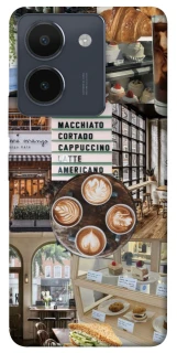 Чохол на Vivo Y36 Coffee collage ver.5 фото 1 з 1