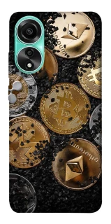 Чехол на Oppo A78 4G Many coins v2 фото 1 из 1