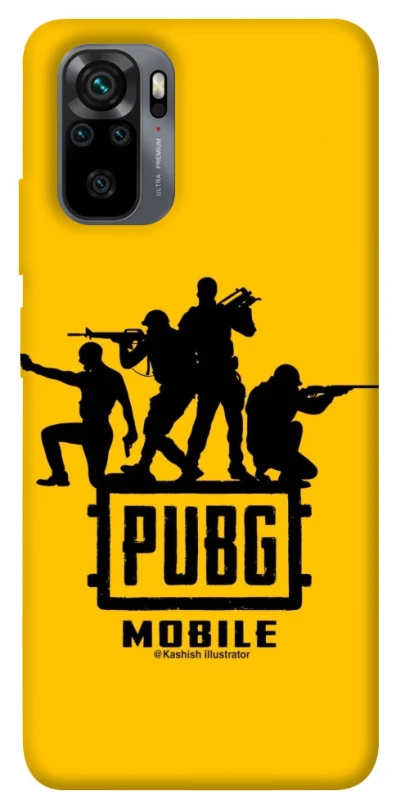 Чохол на Xiaomi Redmi Note 10 / Note 10s Pubg logo ver.2 фото 1 з 1