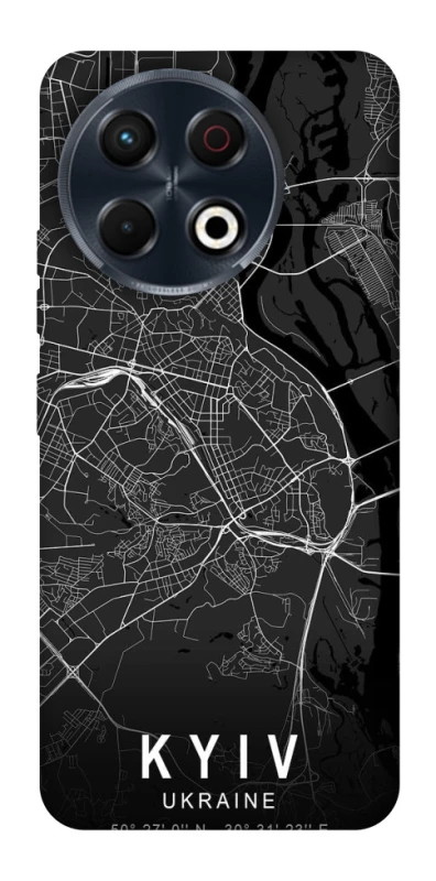 Чохол на TECNO Spark 30 Pro (KL7) Kyiv map фото 1 з 1