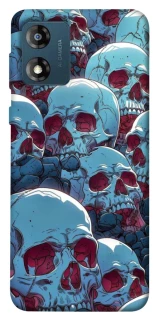 Чехол на Motorola Moto E13 Skulls v2 фото 1 из 1